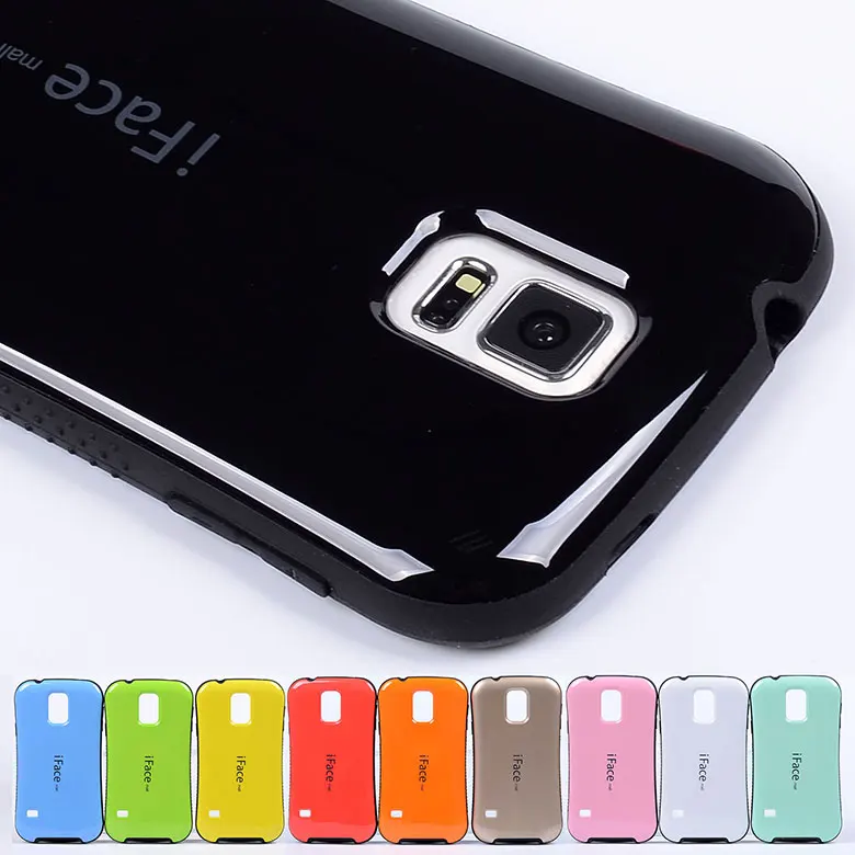 

New arrival iface silicone PC protector shell for Samsung GALAXY Note 3 Note3 N9000 N9002 Case 5.7'' inch back cover skin