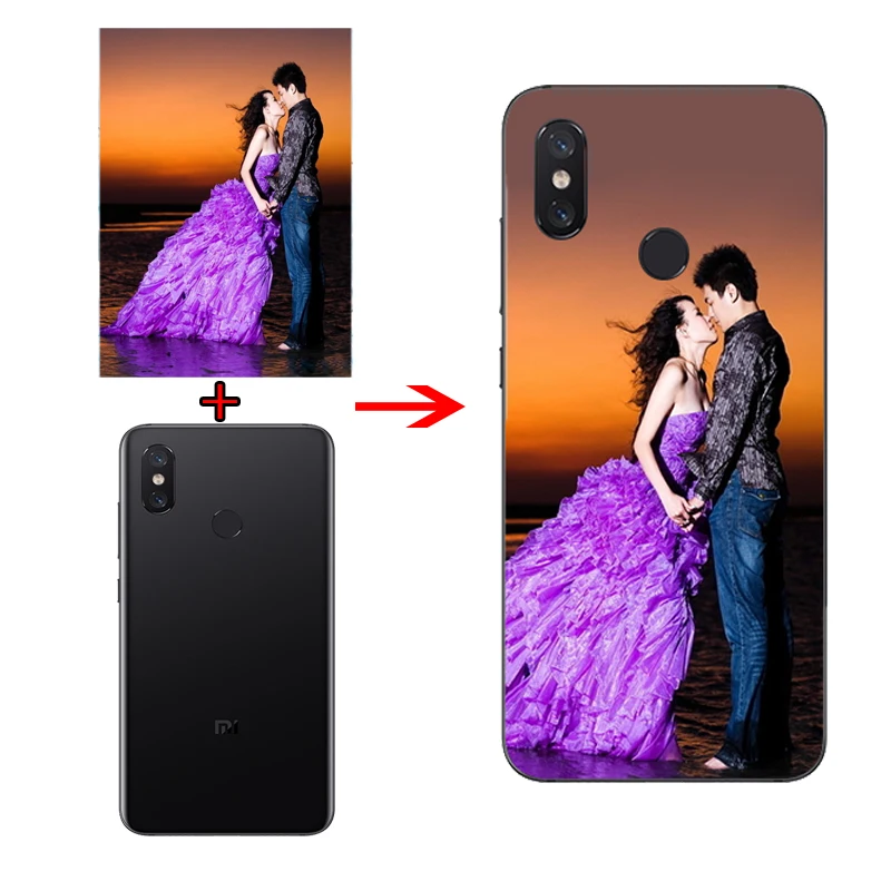 

Personalized Custom Picture Case For Xiaomi A1 A2 Lite 5X 6X 8 se Huawei P20 Lite For Samsung S9 S8 Note9 A6 iphone XS Max X 8 7