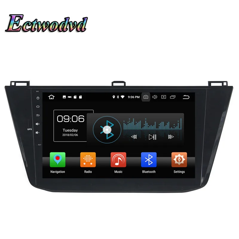 Perfect Ectwodvd 4G RAM 32G ROM Octa Core Android 8.0/8.1 Car DVD for Volkswagen Tiguan 2016 2017 2018- Radio Stereo Play GPS Navigation 13