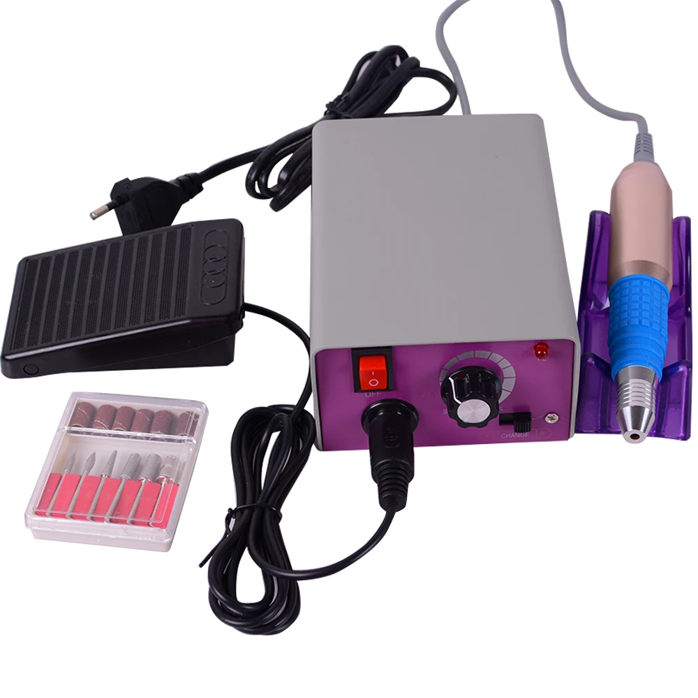 

220V Electric Nail Drill Manicure Machine Cutters For Manicure Pedicure Manicure Nail Art Nail File Equipment
