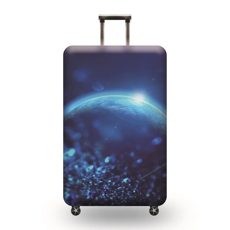 JULY'S SONG Эластичный Защитный чехол для багажа 19-32 дюймов Чехол для тележки защитный Пылезащитный Чехол Аксессуары для путешествий - Цвет: suitcase cover 8