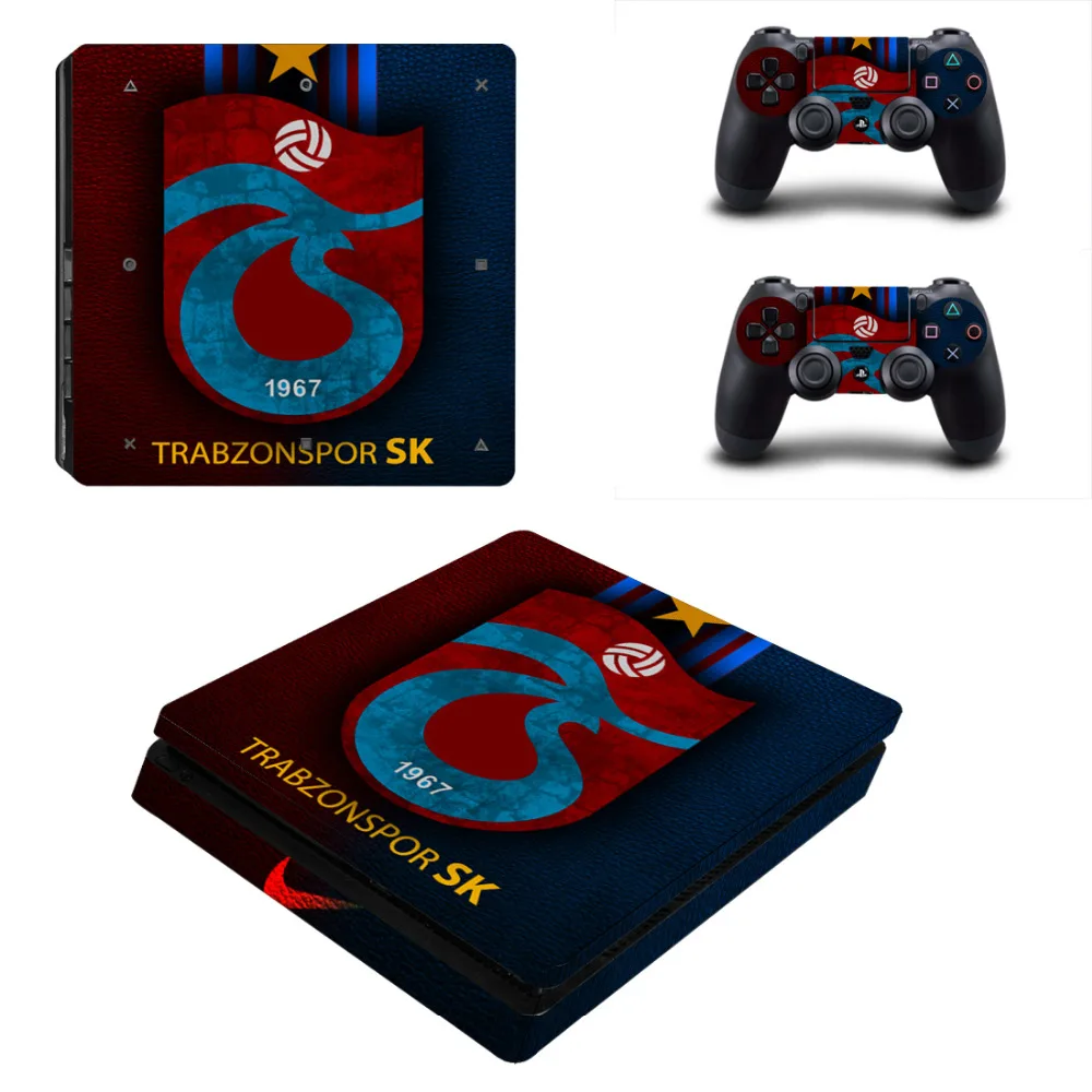 

Trabzonspor SK Football PS4 Slim Skin Sticker Decal for Sony PlayStation 4 Console and Controller PS4 Slim Skins Stickers Vinyl