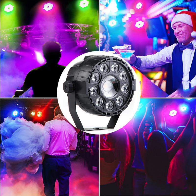 Светодиодный светильник для дискотеки DMX 512 RGB УФ сценический Dj Sound вечерние