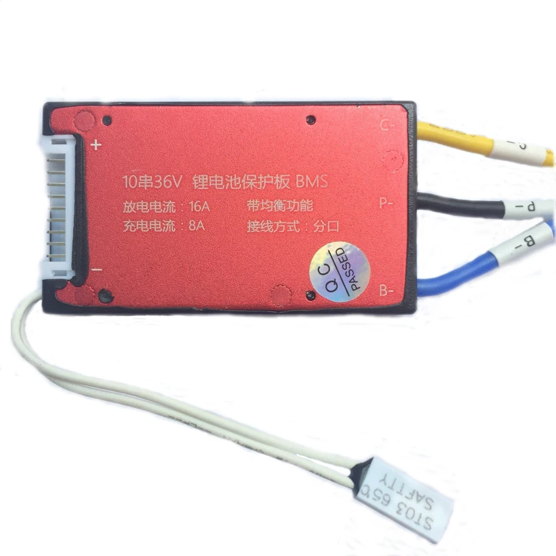 10pcs/lot Balanced 10s li ion battery bms Battery Management System 36v