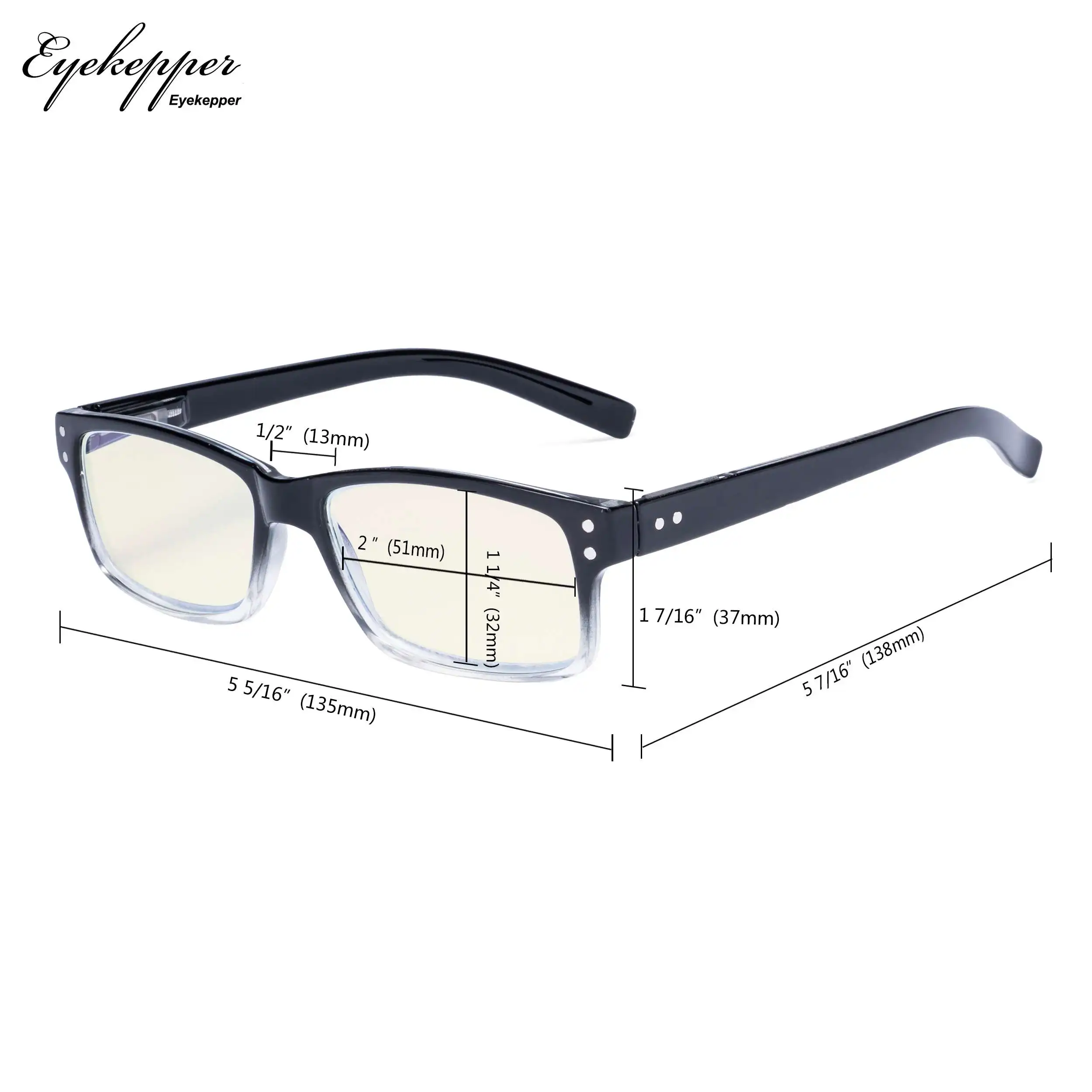 CG032 Eyekepper УФ защита с антибликовым покрытием/синий лучей устойчивостью к