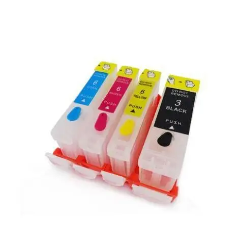 vilaxh BCI 3 BCI6 Refillable Ink Cartridge For Canon bci 3 ink For canon i560 i850 2