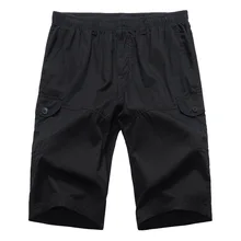 Новинка года; Летние повседневные хлопковые шорты; свободные шорты больших размеров; Pantalon Corto Hombre