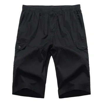 

2018 Summer New Casual Cotton Pantalon Corto Hombre Loose Plus Size Herren Shorts