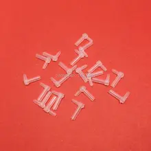 YOTAT 20 шт DIY СНПЧ Угловые штуцеры полый разъем, прозрачная резиновая Непрерывная система подачи чернил аксессуары соединитель шлейфа