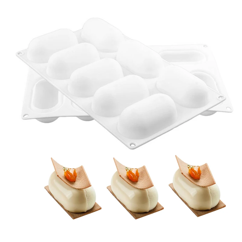 

Log Roll Silicone Baking White Molds For Cakes Chocolate Jelly Pudding Decorating Tools