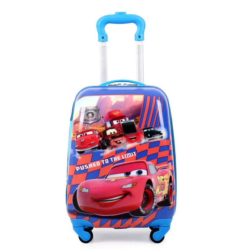 

The New 2018 Cartoon Kid's Travel Trolley Bags Suitcase for Kids Children Luggage Suitcase Rolling Case Travel Bag on Wheels