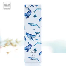 30 шт./упак. Новые Креативные КИТ животные Бумага Закладка канцелярские закладки сообщения карты офисные школьные принадлежности E2155