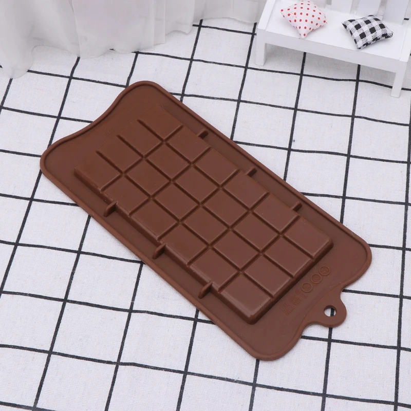 24-полости силиконовая квадратная Шоколадный Бар Плесень Торт льда сахарное мыло для выпечки