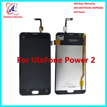 Для Ulefone power 2 ЖК-дисплей+ Сенсорная панель Цифровой запасные части в сборе 5,5 дюйма