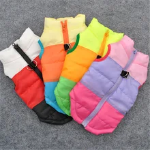 Новые Зима Теплая Куртка Собака Cothes Snowsuit Ветрозащитный Пальто Собаки Жилет Использовать Собака Щенок Pet Одежда