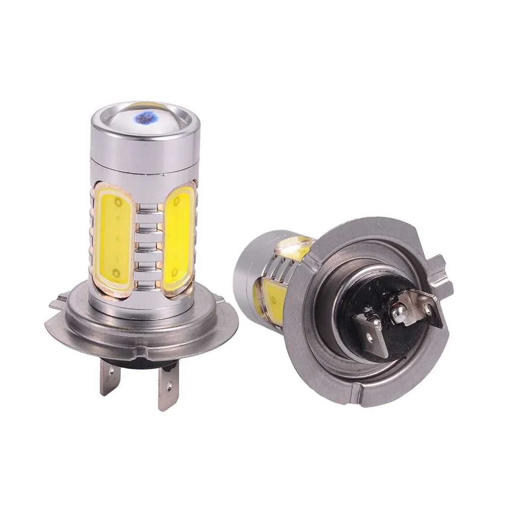 

2 Pieces H7 Lights 12V Car LED Light 5730 33-SMD Driving Bulb 4 Colors For Option