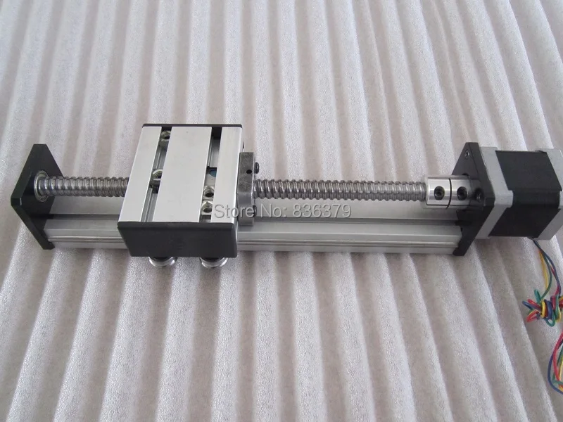 

High Precision SG Ballscrew 1605 300mm Travel Linear Guide + Nema 17 Stepper Motor CNC Stage Linear Motion Moulde Linear