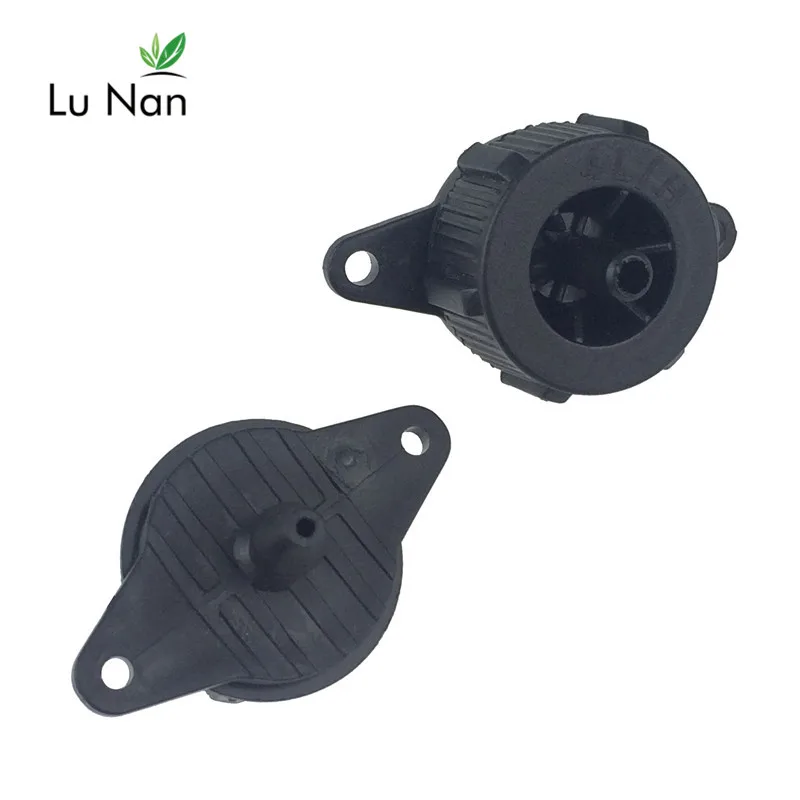

10 Pcs Adjustable Flow Pressure Compensating Dripper Emitter Shunt 4L/8L Shunt Irrigation Dripper Garden Drip System Fixed Flow