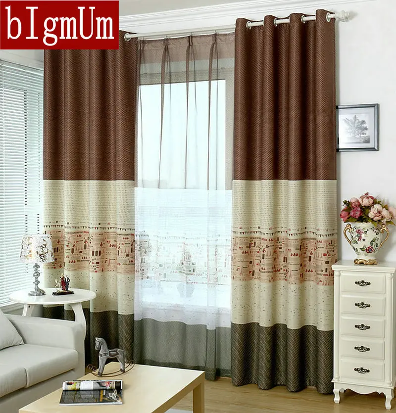 Buy Wholesale Eco Friendly Blackout Curtains Stripe