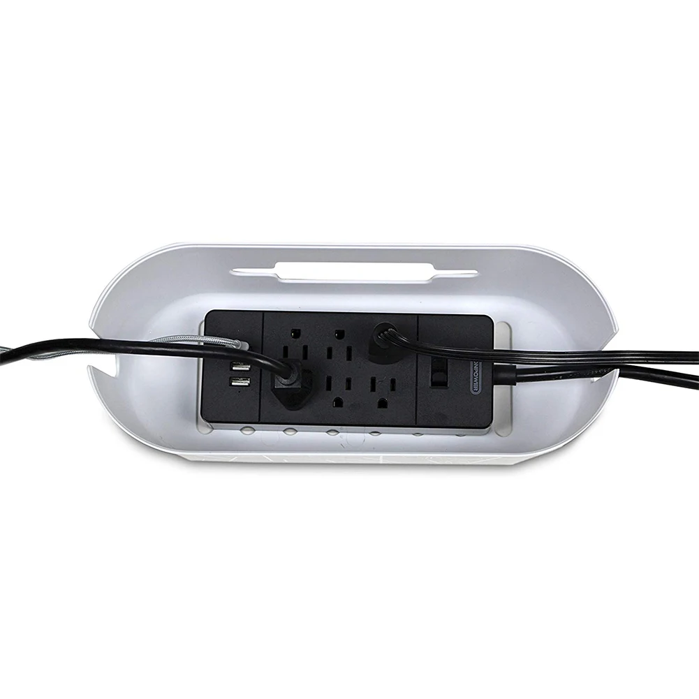 Настольная Организация USB электронные аксессуары сетевой жесткий кабель управление коробка компактный блок питания Органайзер компьютерный офис