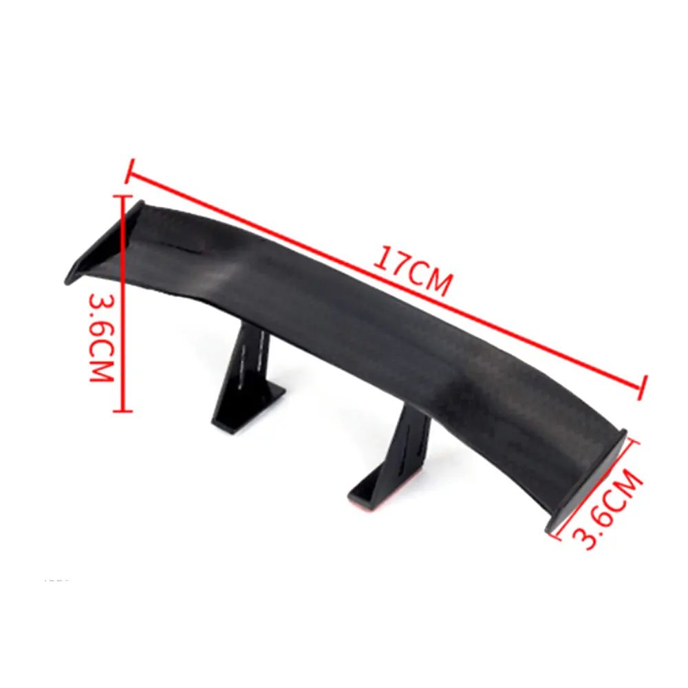 Rear Tail Wing Compact Mini Performance Spoiler Carbon Fiber Pattern Car Universal  Mini Tiny Trunk Spoiler Modification - AliExpress