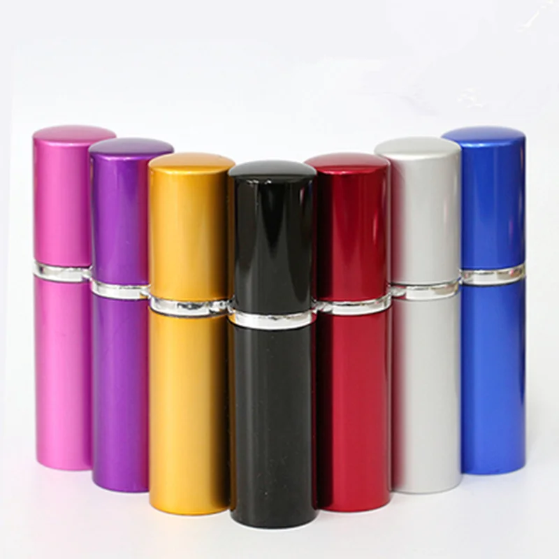 

6PCS 10ml Mini Refillable Perfume Bottles With Spray Scent Pump Cosmetic Containers Atomizer Bottles