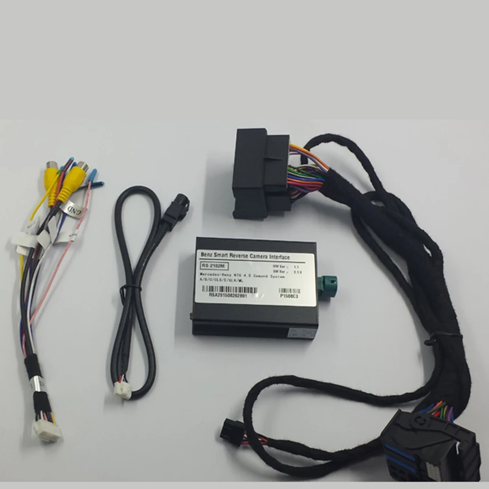 Perfect Car Reversing Cameras input interface For Mercedes Benz GL350 NTG4.5 With Moving Guide lines 5