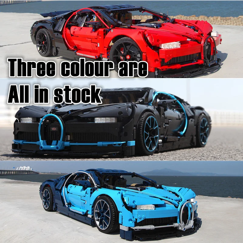 

Technology Series Bugatti Chiron Super Racing Car Compatible Technic Building Block Bricks Toy Gift 4789 42039 42056 42096 42083