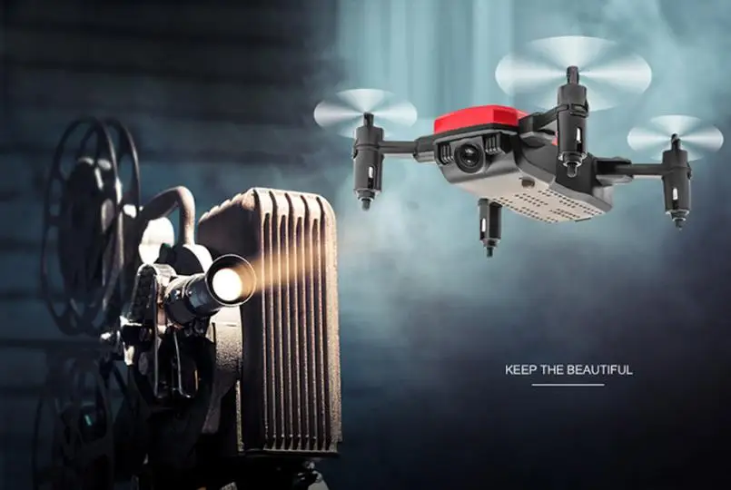 Мини D2WH Складная с поддержкой Wi-Fi FPV 0.3MP HD Камера 2,4G 6-осевой Квадрокоптер с дистанционным управлением Drone игрушки RC Helicopers T520