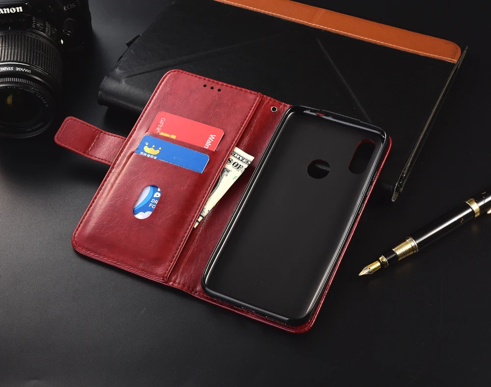 Винтажный кожаный чехол-кошелек для Xiaomi Redmi 7 6 6A 5A 4A 4 GO 5 Plus Y3 Y2 Y1 S2 4X чехол с отделением для карт мягкий чехол из ТПУ