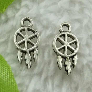 

960 pieces antique silver nice charms 15x7mm #2796