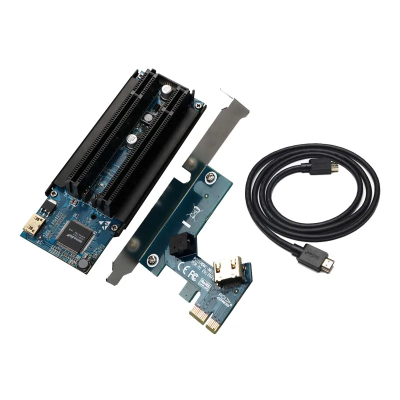 PCI Express/PCI-E/PCIE X1 к адаптеру PCI/Riser/удлинительной карте внешний PCIe к двойному разъему PCI адаптер расширения+ кабель