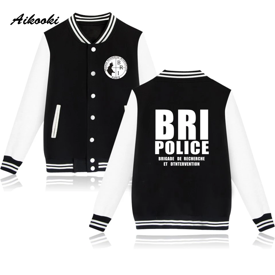 Модная бейсбольная куртка GIGN gendarmie BRI Police, мужская повседневная толстовка унисекс, куртка Kpop, Мужская/Женская куртка, модная одежда