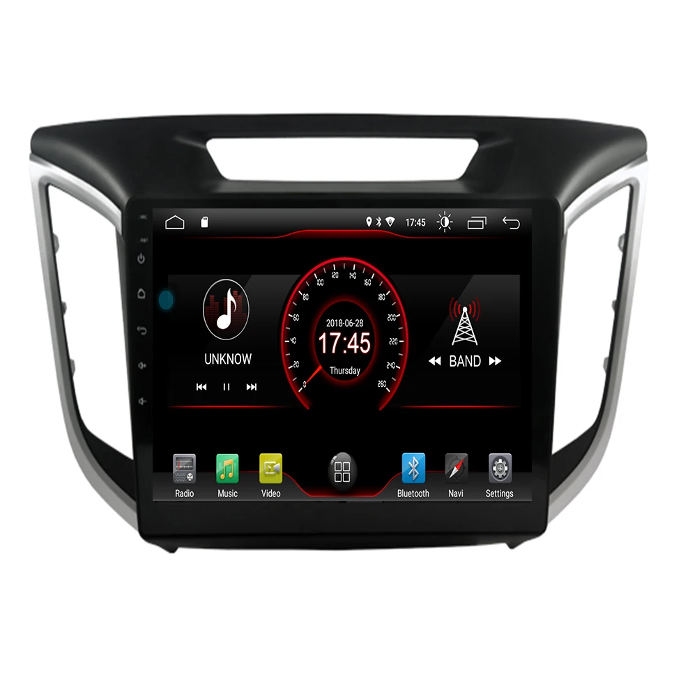 

Android 9.1 Car DVD Player GPS Navigation For HYUNDAI IX25 2014-2019 CRETA stereo headunit multimedia radio tape recorder IPS