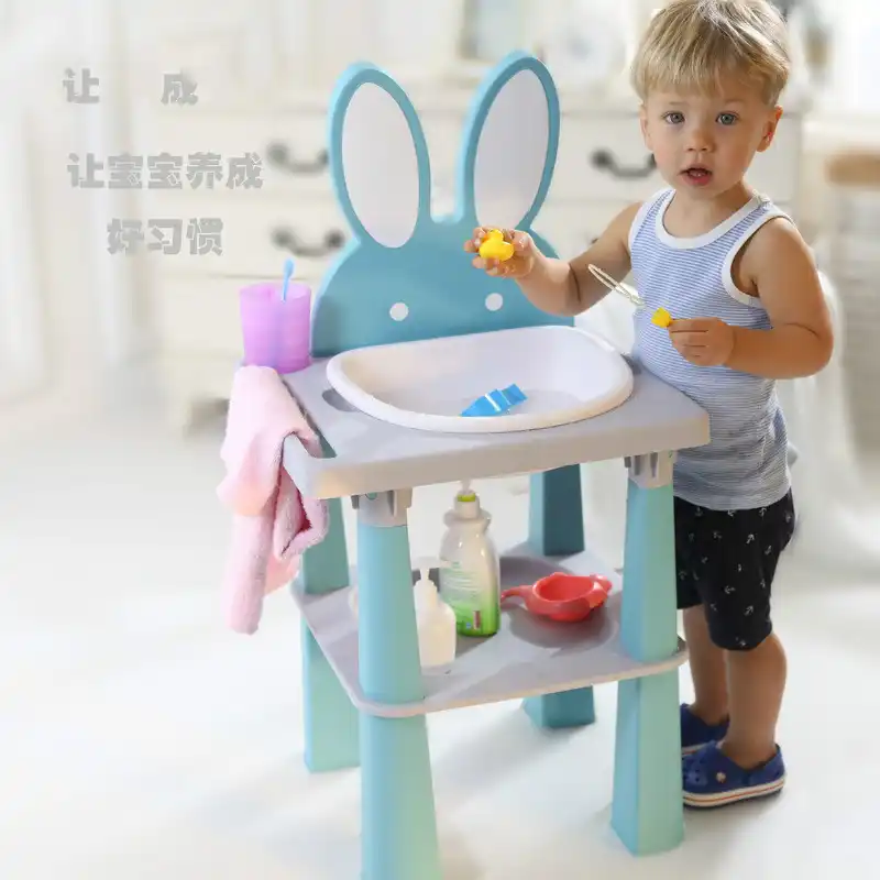 Lavabo Para Ninos Toalla Para Bebe Cepillado De Dientes De Bano Y Tabla De Lavar A Mano Mesas Infantiles Aliexpress