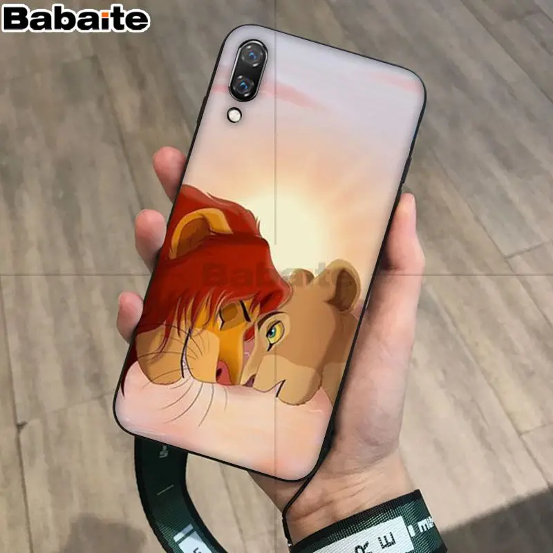 Babaite Король Лев Coque Shell чехол для телефона huawei P10 Plus Lite P20 Pro Mate20 Pro Mate10 Lite P30 Pro Чехол