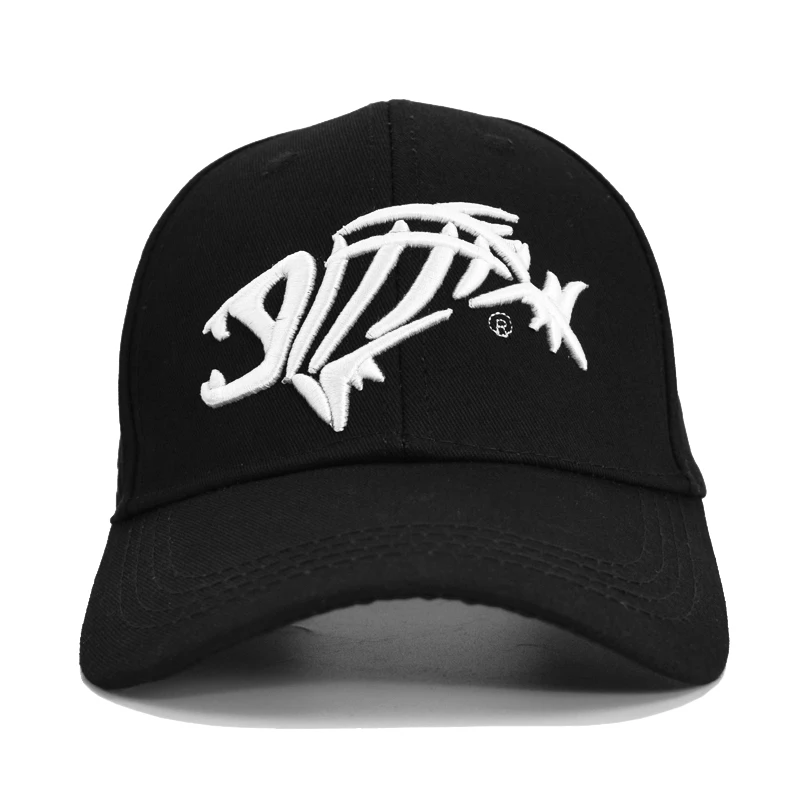 fish logo hat