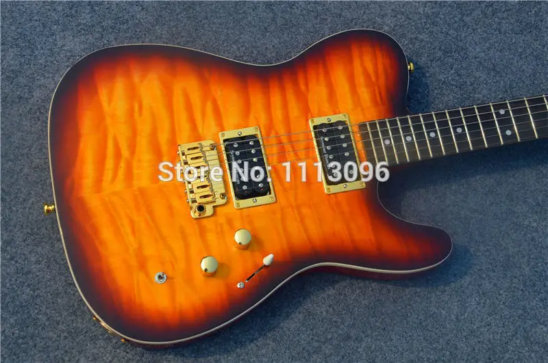 

Free shipping wholsale NEW guitar/TL guitarra/cs color oem electric guitar with Gold accessories/guitar in china