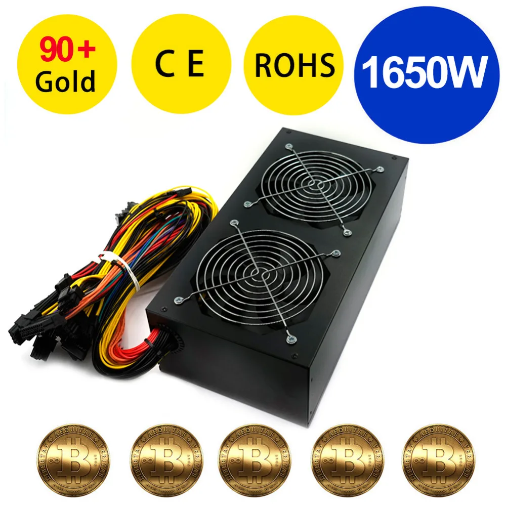 

NEW ETH Graphics Mining Machine Power 1650W Bitcoin Mining Machine Modular Power Supply ATX Mining Machine Power Ethereum Power