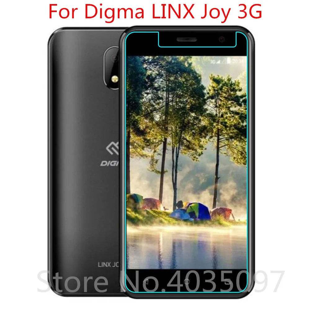 

2pcs For Digma LINX Joy 3G Tempered Glass Protective Glass Film Explosion-proof For Digma LINX Joy 3G Screen Protector