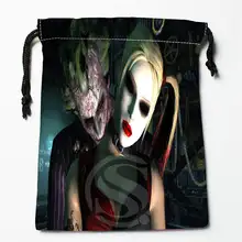 T& w144 Бэтмен "," Джокер "," Харли Квинн "#8 таможня напечатала получить степень сжатия сумки женские сумки на завязках размер 18X22 см F725& T144nm