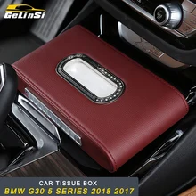 GELINSI автомобиля Автомобильная ТКАННАЯ коробка аксессуары для 1 3 5 7 серия X1 X3 X4 X5 X6 все серии