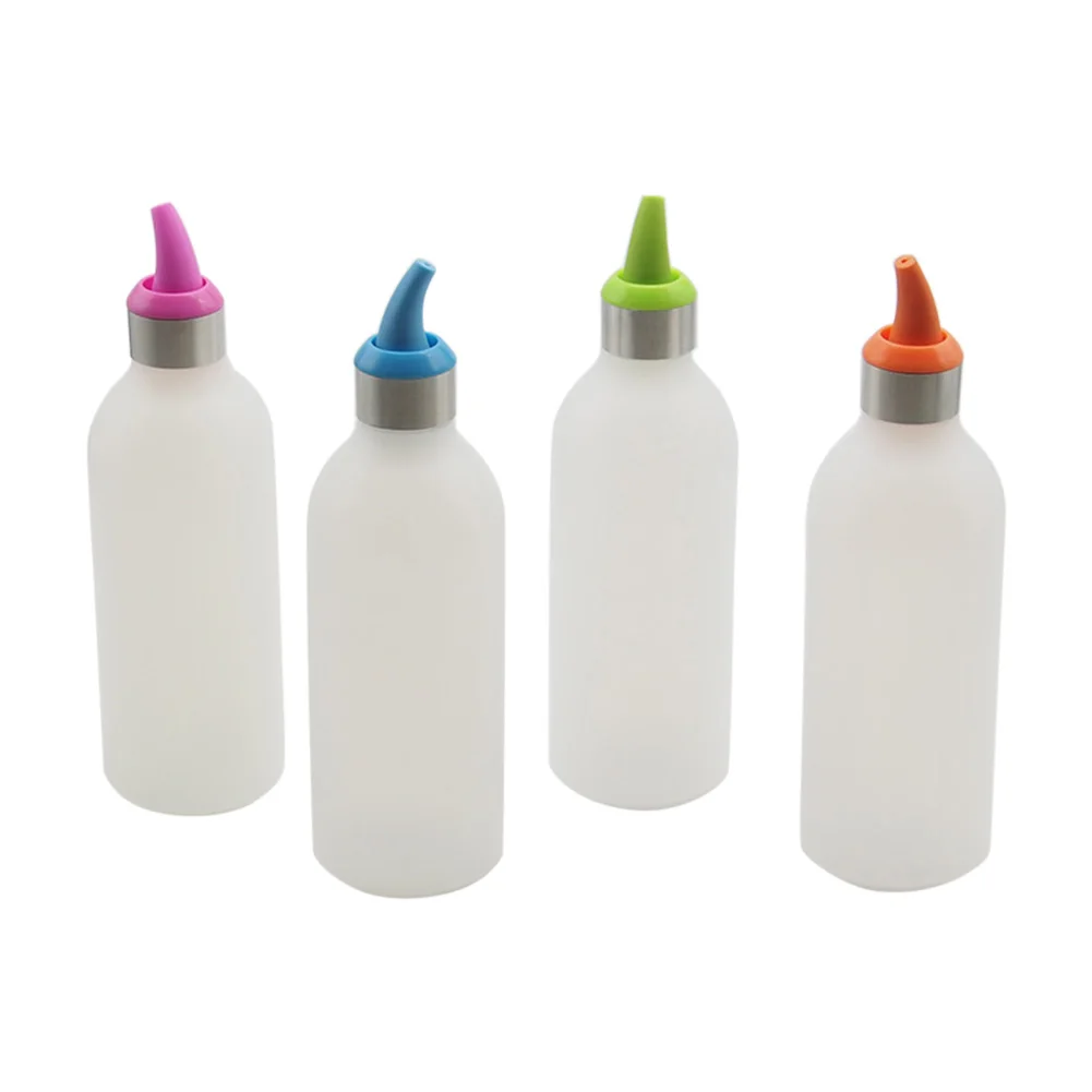 Кухонная пластиковая бутылка-пульверизатор Диспенсер Для Приправ Для соус, уксус для масла варенья инструменты для приготовления пищи JS22 - Цвет: Random Color