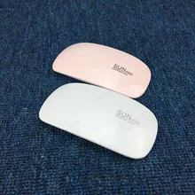 SUN mini белый свет 6 Вт УФ светодиодный светильник Сушилка для ногтей мышь гель лак для ногтей инструмент для дизайна ногтей USB портативный маникюрный станок салон УФ лампа