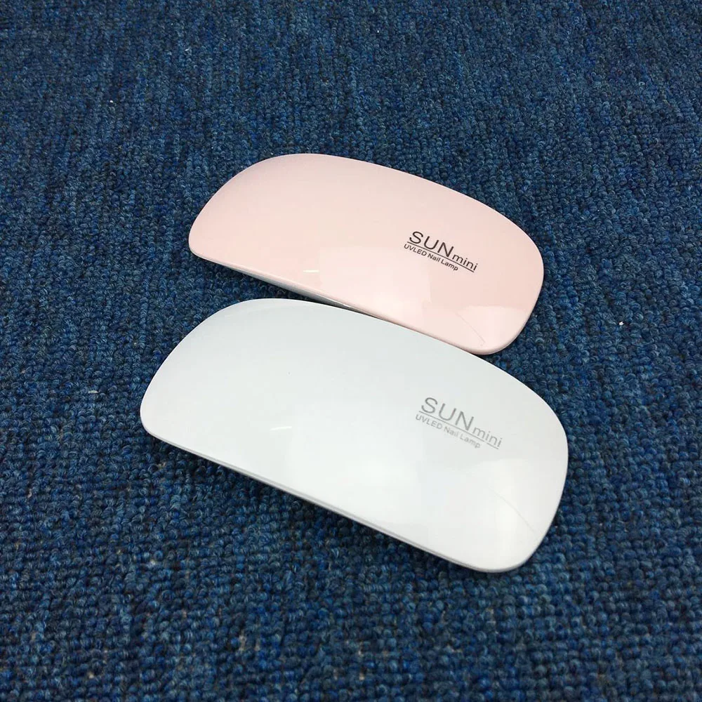SUN mini White Light 6W UV LED Lamp Nail Dryer Mouse Gel Nail Polish