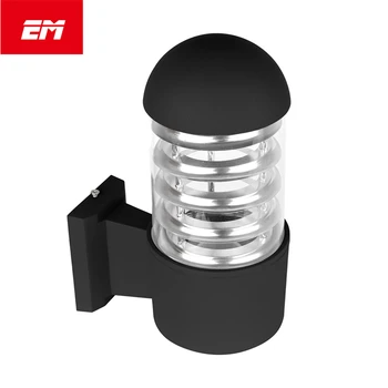 

Waterproof Outdoor Aluminum Glass Lampshade LED Wall Light Fixtures IP65 Wall Lamp AC 85-240V with E27 Bulb Garden Lamp ZBD0060