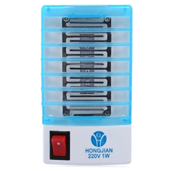 

2 in 1 Mute Mosquito Killer Lamps LED Socket Electric Mosquito Fly Bug Insect Trap Killer Zapper Night Lamp Light lighting EU US