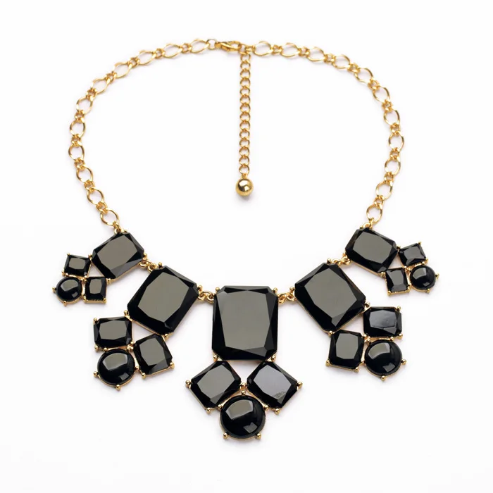 

Fashion Jewelry New Arrival Box Geometry Pendant Ladies Necklace Ornaments Female Accessories