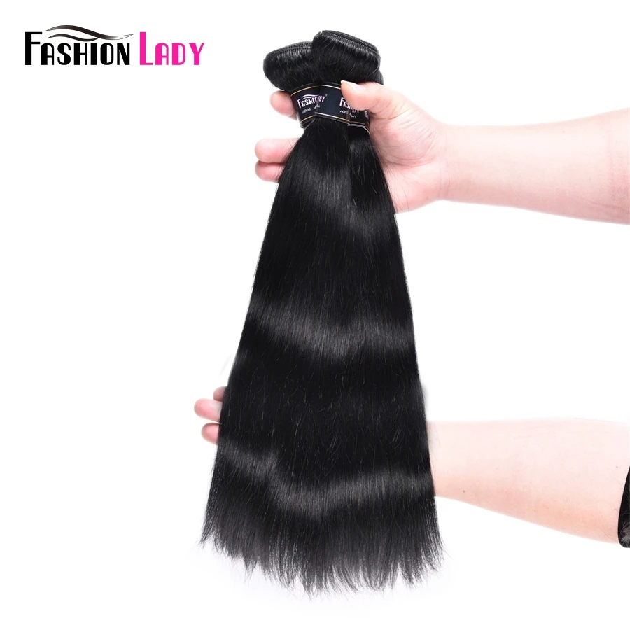Moda Senhora Pré-Colored Feixes de Cabelo Retas