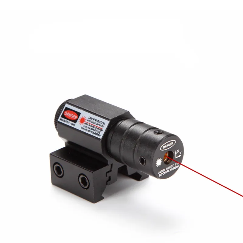 Tactical mini red laser sight scope riflescope for hunting air gun